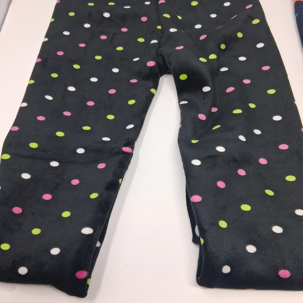 Girl's Bundle NEW 2 Pair of Patterned Pajama Pants    Size 6-7